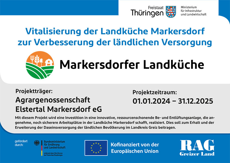 Förderung Markersdorfer Landküche